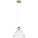 Aliza 1 Light 11 inch Modern Gold Pendant Ceiling Light